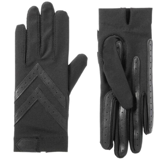 isotoner Women's SmartDri Spandex Shortie Glove Unlined - A30737 (Black) - Picture 1 of 1